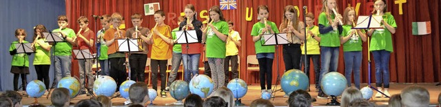 <BZ-FotoAnlauf>Grundschüler</BZ-FotoAn...enkirch luden zur Reise um die Welt. | Foto: PRIVAT <BZ-FotoAnlauf>Grundschüler</BZ-FotoAn...enkirch luden zur Reise um die Welt. | Foto: PRIVAT