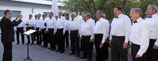 Beim seinem Konzert zeigte sich der Ob... unter dem Dirigat von Andreas Domnik.  | Foto: Herbert Trogus