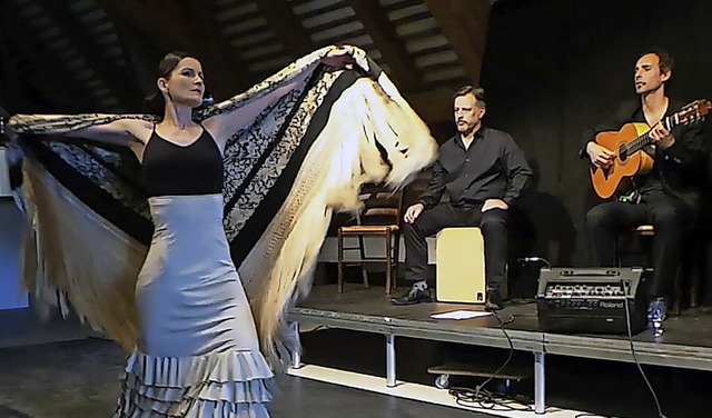 Interessante Kombination in der Rainho...ico Garcia Lorca treffen auf Flamenco.  | Foto: privat