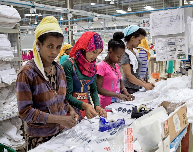 Textilfabrik in thiopien  | Foto: dpa