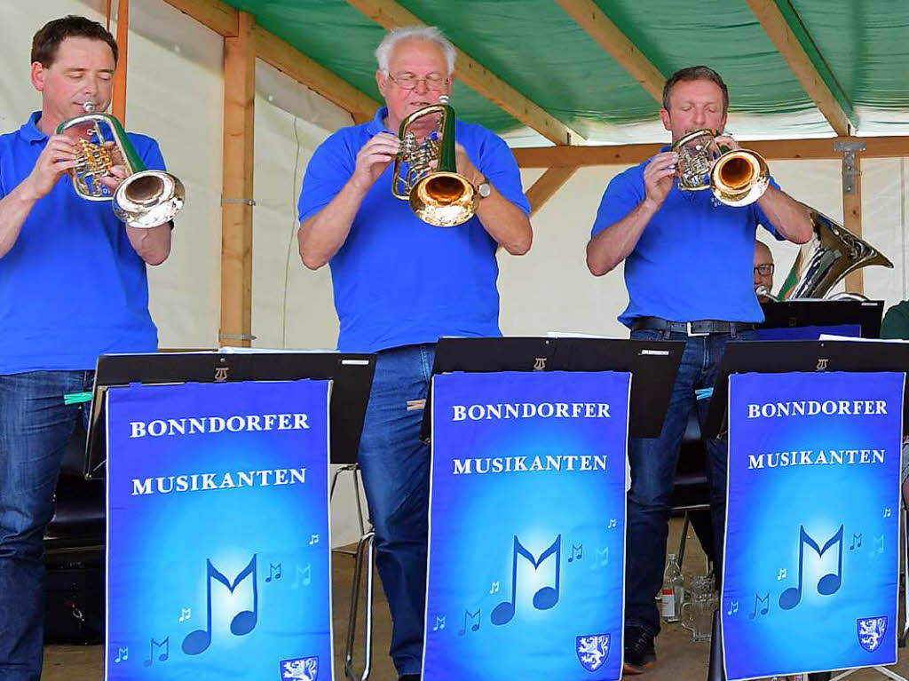 Die Bonndorfer Musikanten zogen alle Register.