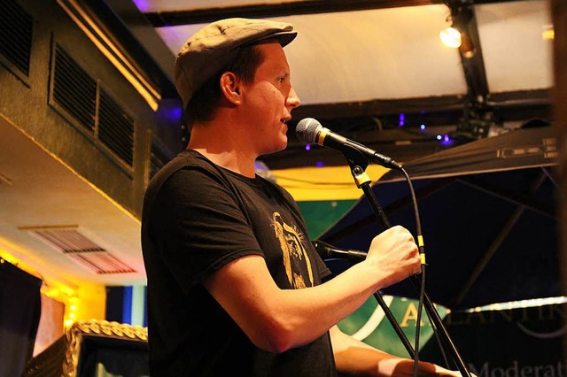 Sebastian 23: Sieger des Poetry Slams im Caf Atlantik  | Foto: Paula Khn