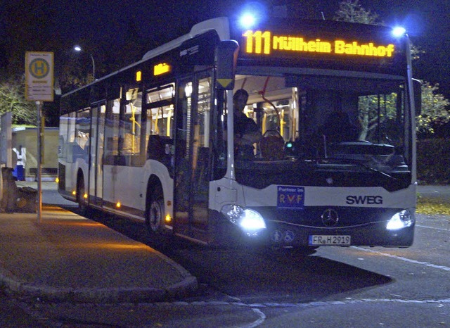 Wie geht&#8217;s weiter mit dem Abendbus nach Badenweiler?  | Foto: Hartenstein