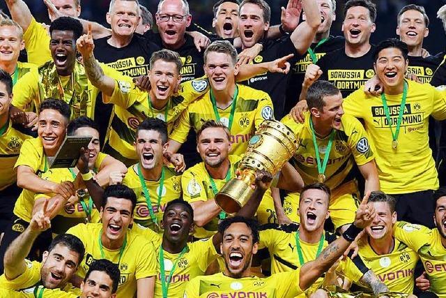 Fotos: Borussia Dortmund holt sich den DFB-Pokal