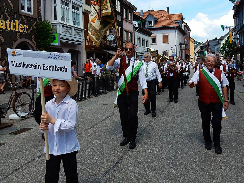 Weit gereist: Der Musikverein Eschbach