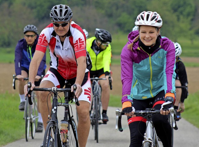 Training fr den Triathlon Rigolator: ...bereitung auf die Disziplin Radfahren.  | Foto: Privat/TV Riegel