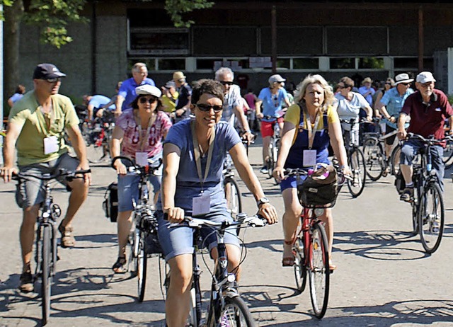 Radeln, um zu genieen   | Foto: Hans Spengler