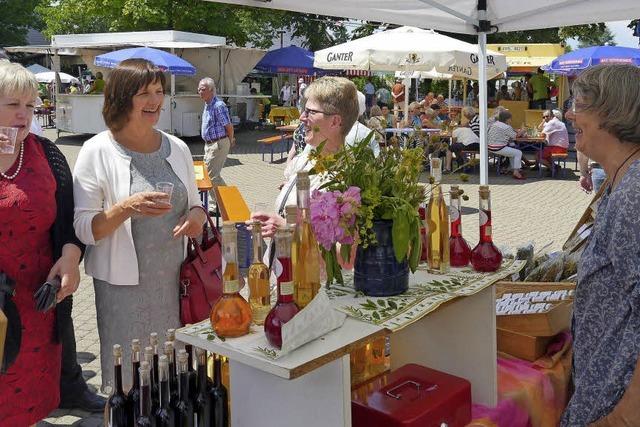 Dorfplatz als Genussmeile