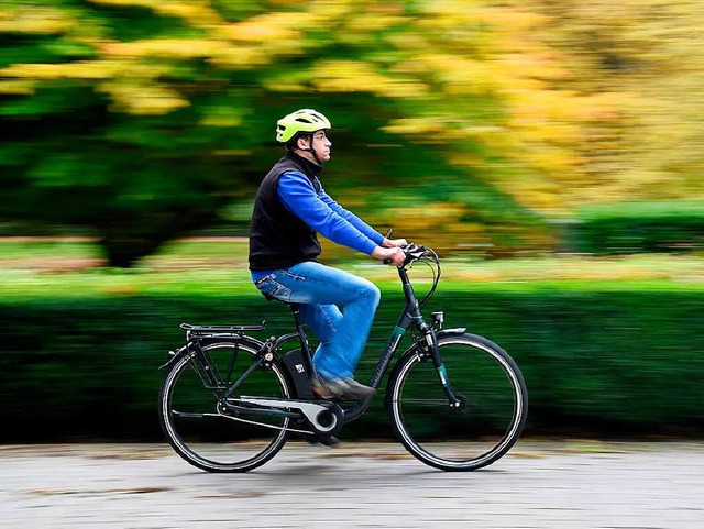 Ein E-Bike (Symbolbild), das wohl etwas langsamer sein drfte.   | Foto: dpa