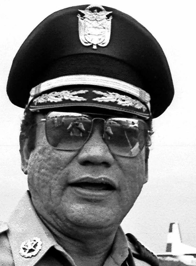 Manuel Noriega 1985  | Foto: dpa