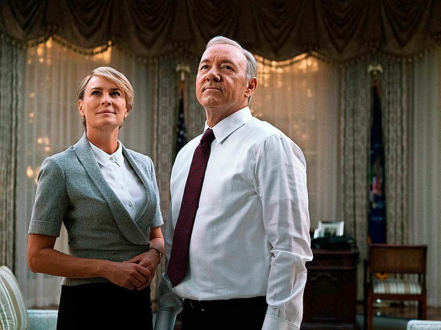 Robin Wright und Kevin Spacey   | Foto: Sky Deutschland/David Giesbrecht