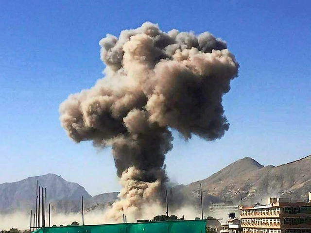 Anschlag im Diplomatenviertel von Kabul  | Foto: dpa