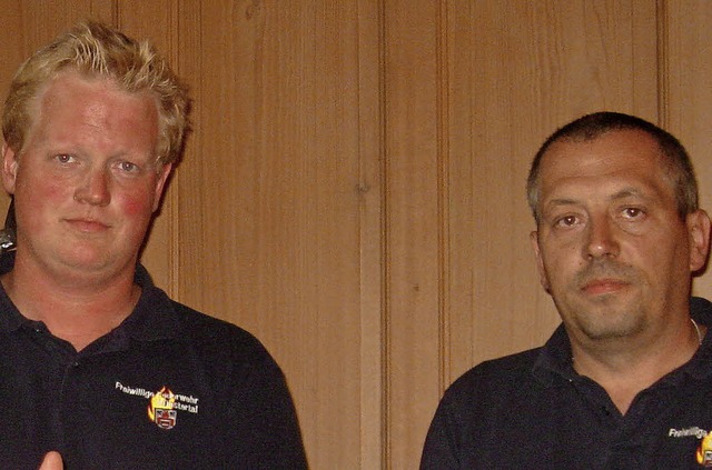Matthias Riesterer (links) und Markus Steck   | Foto: Manfred Lange