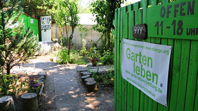 Der (Lese-)Garten steht jedem offen von 11 bis 18 Uhr  | Foto: Anika Stiller