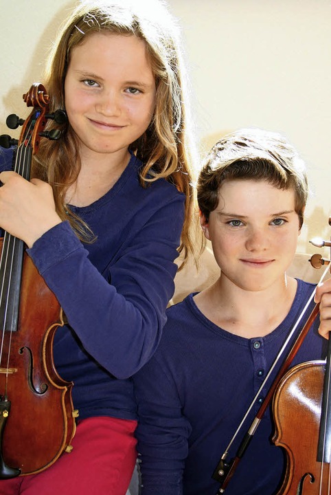 Nathalie und Nicolas Schanz aus Oberried sind ein Duo.   | Foto: Anja Kunz