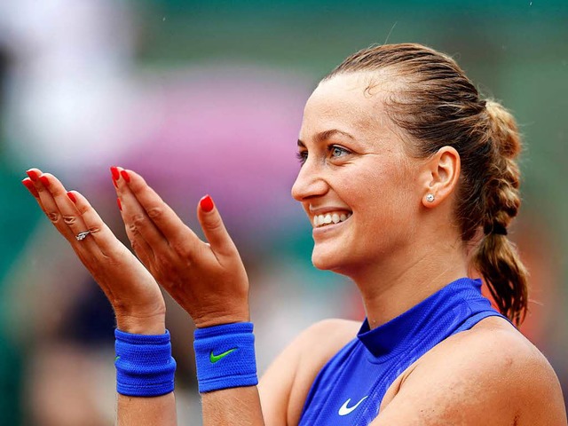Geheilte Finger, gelungenes Comeback:  Petra Kvitova  | Foto: dpa