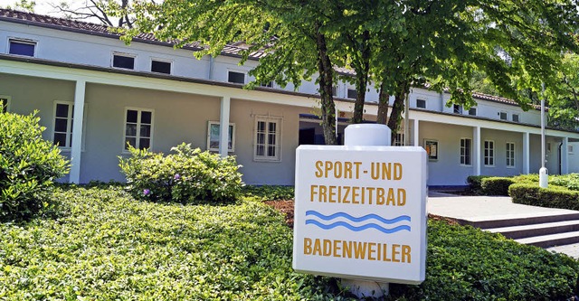Das an der Weilertalstrae in Oberweil... Kurverwaltung ein Zuschussgeschft.    | Foto: Silke Hartenstein