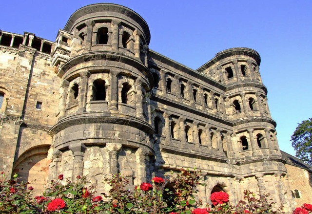 Die Porta Nigra in Trier   | Foto: Tourist-Info Trier