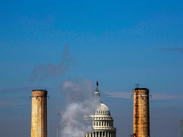 Ein Kraftwerk in der Nhe des Kapitols  | Foto: dpa