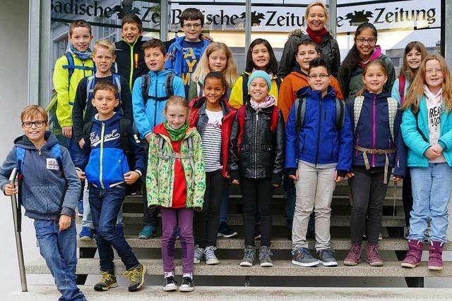 Zisch-Klassen bei der BZ: Frhjahrsprojekt II 2017