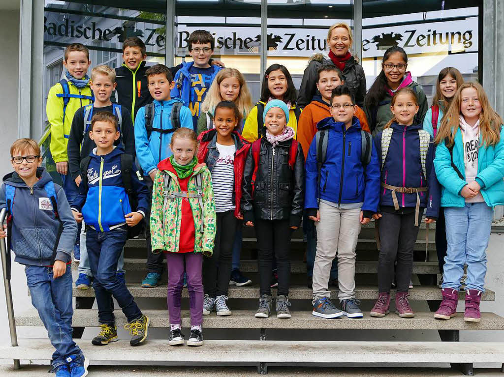 Klasse 4a der Staufenbergschule aus Durbach
