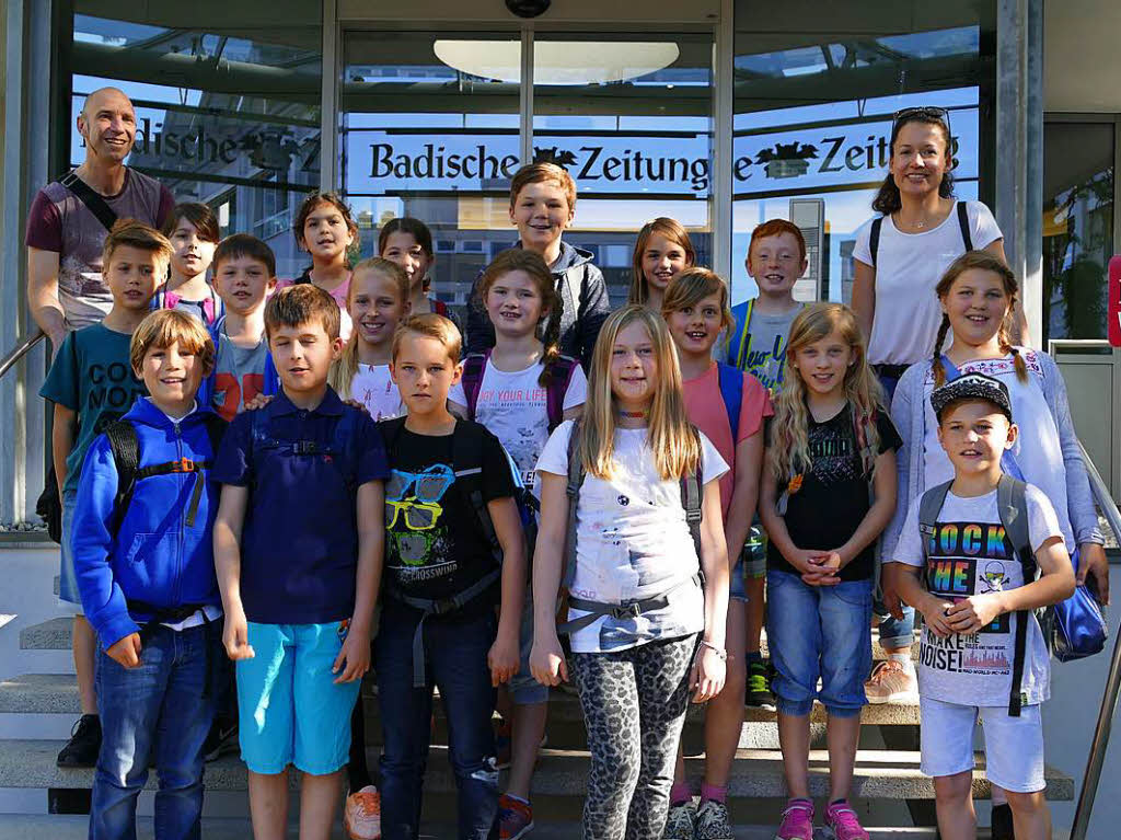 Klasse 4b des August-Ruf-Bildungszentrums aus Ettenheim
