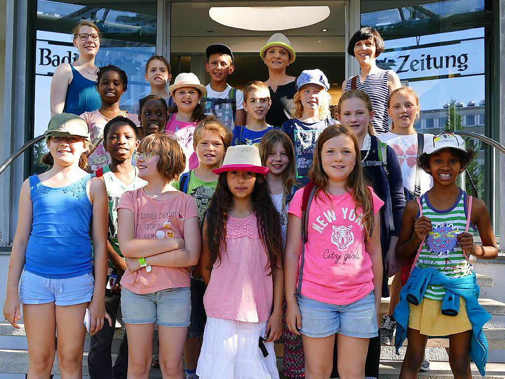 Klasse 4c der Markgrafen-Grundschule aus Emmendingen Klasse 4c der Markgrafen-Grundschule aus Emmendingen
