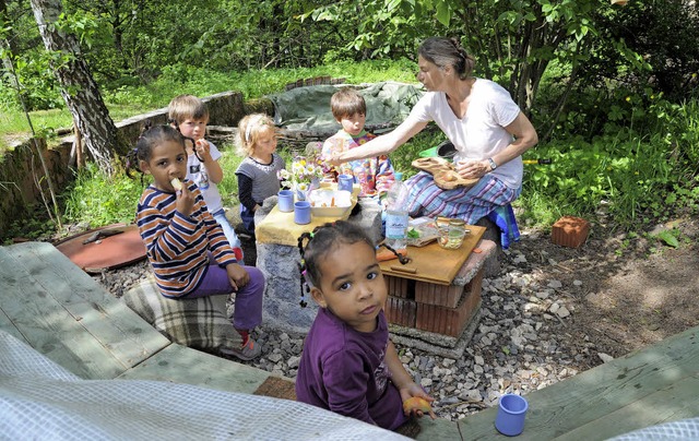 Die Rosenkinder in Schwand wollen zu einer Kindergartengruppe heranwachsen.  | Foto: Nicolai Kapitz