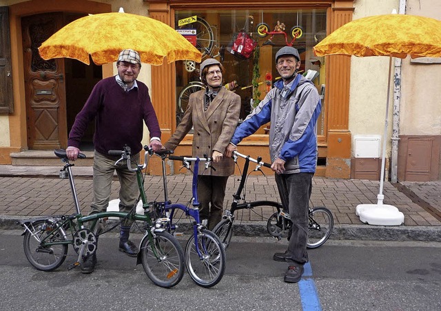 Fahrradfans gibt es in Hningen viele, einige  <ppp></ppp>   | Foto: Kaufmann-Spachtholz