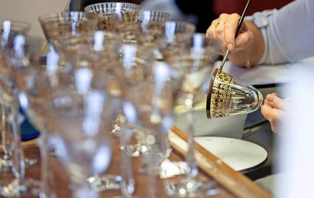 Hier entsteht seit mehr als zweieinhal...ten Luxus: Glasproduktion in Baccarat   | Foto: AFP