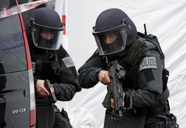 Spezialeinsatzkommando der Polizei  | Foto: dpa