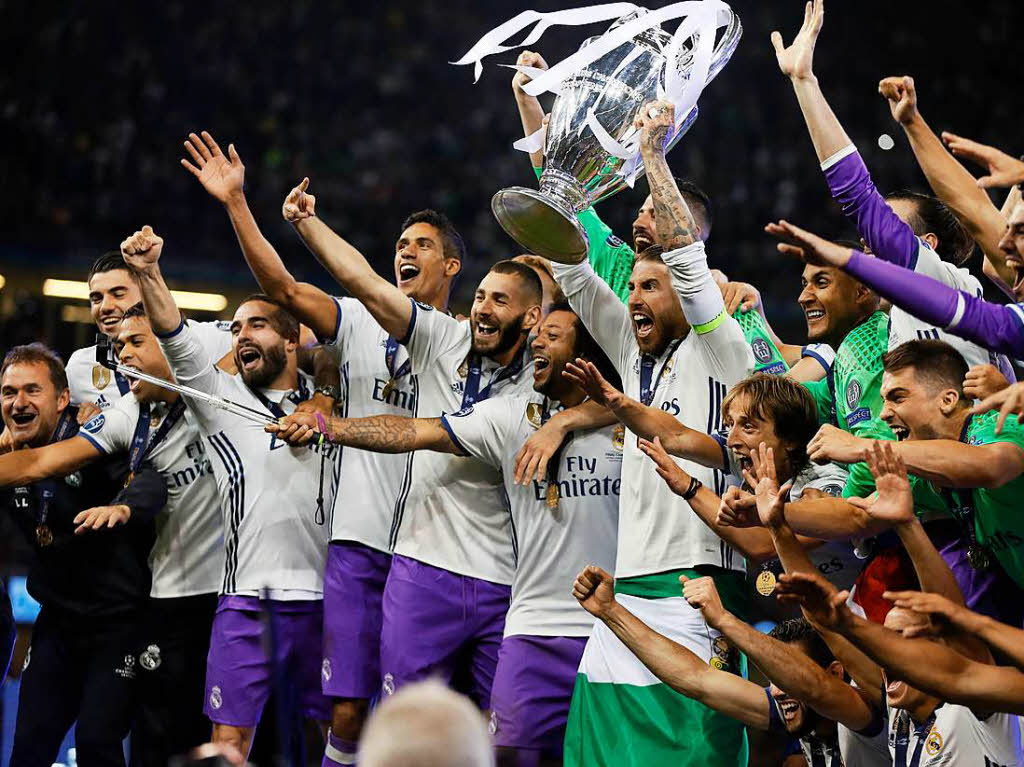 Real Madrid gewinnt das Champions League-Finale 2017 gegen Turin mit 4:1.