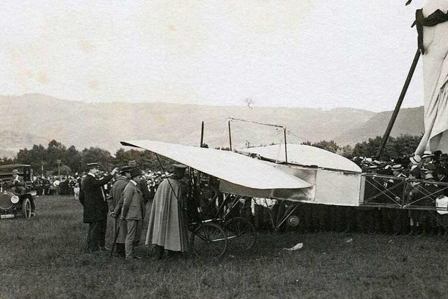 Die Geschichte der Fliegerei in Freiburg reicht 110 Jahre zurck