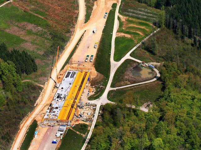 Minseln und Karsau fordern die berdeckelung der A98.5  | Foto: Erich Meyer