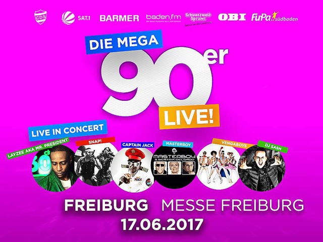 Die Mega 90er Live Party  | Foto: Mega 90er Live Party