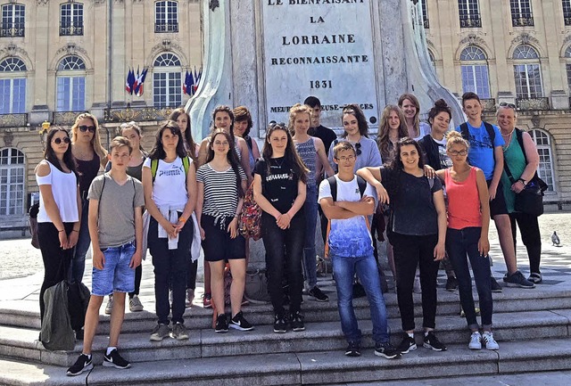 Die Bonndorfer besuchten beim Ausflug nach Nancy auch den Place Stanislas.    | Foto: Bildungszentrum