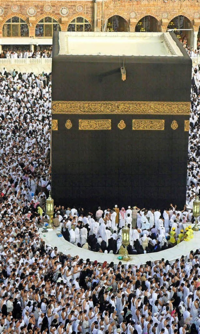 In der Vergangenheit gab es  Konflikte...m Mekka, das Heiligtum aller Muslime.   | Foto: DPA