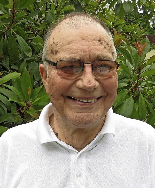Heute wird Hans Schaudt 80  | Foto: Reiner Merz