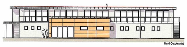 Der Entwurf fr das neue Mehrzweckgebude  | Foto: Privat