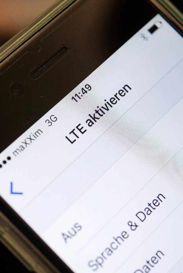 In Schnau gibt es fr Telekom-Kunden nun LTE-Netz.   | Foto: dpa