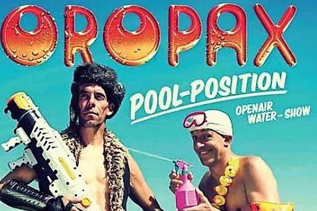 fudder schenkt dir Freikarten fr das Comedy-Duo Oropax im Dreisambad in Kirchzarten