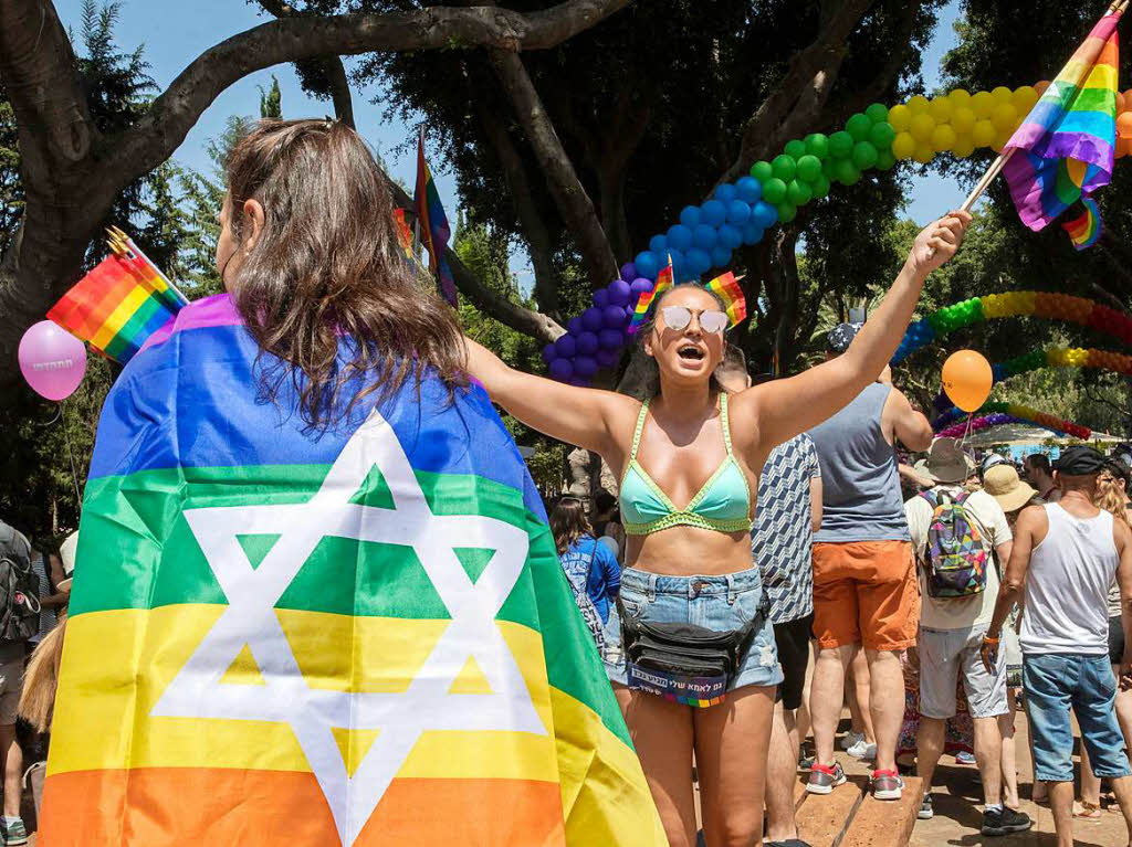 Gay-Pride-Parade 2017 in Tel Aviv.
