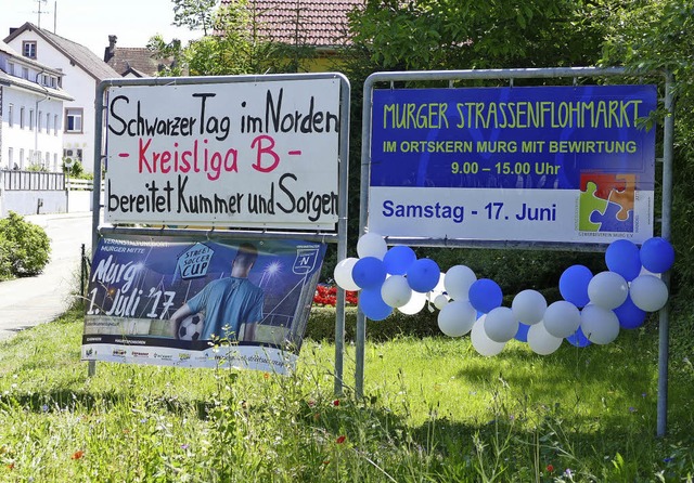 &#8222;Kummer und Sorgen&#8220; fr  R...sichtbaren Ausdruck in blau und wei.   | Foto: Winfried Dietsche
