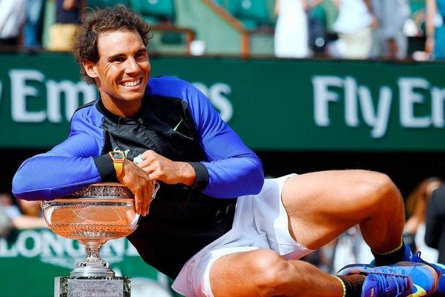 Rafael Nadal feiert sporthistorischen Triumph