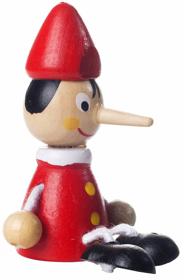 Pinocchios Lgen sind an der Lnge seiner Nase zu erkennen.  | Foto: Dado (fotolia.com)