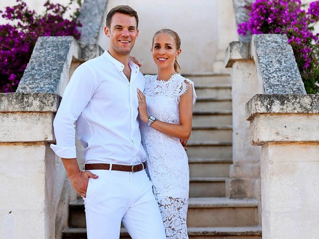 Manuel und Nina Neuer heiraten in Apulien  | Foto: dpa