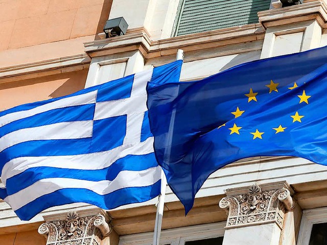 Nicht einfach: das Verhltnis zwischen Griechenland und der EU  | Foto: DPA