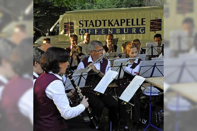 Erst Konzert im Zwingerpark, dann in Pietra