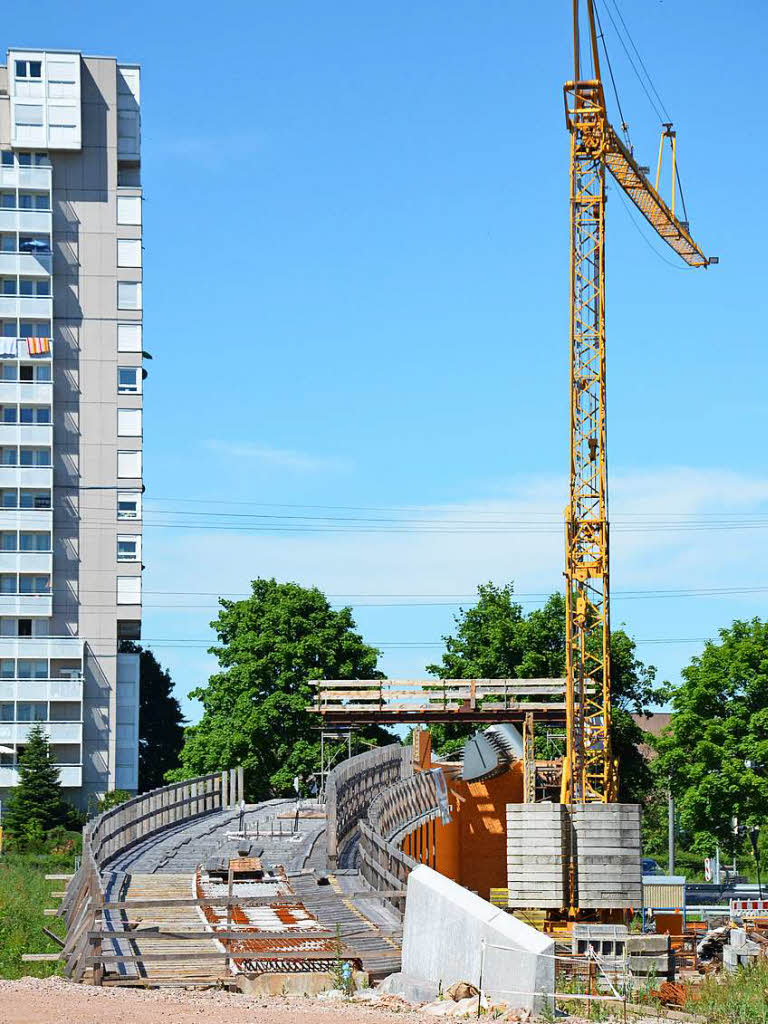 Die knftige Fugngerbrcke