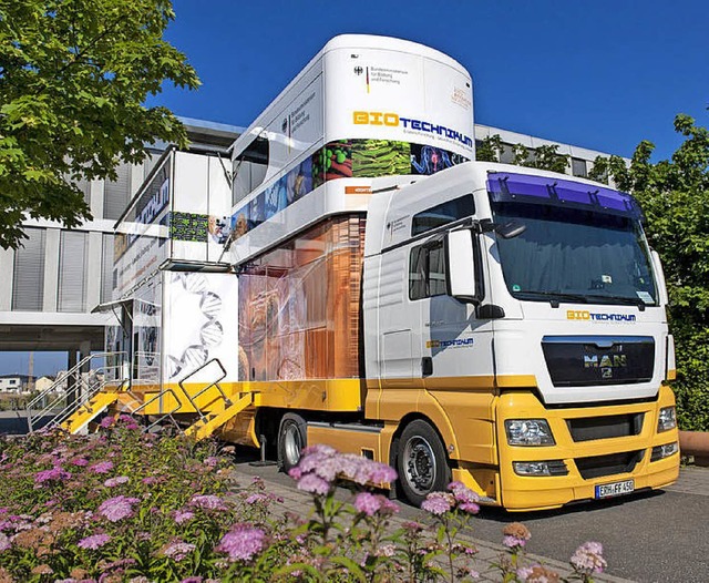 Erlebniswelt BIOTechnikum: ein doppels...nde Juni ans Bildungszentrum Bonndorf.  | Foto: Initiative BIOTechnikum